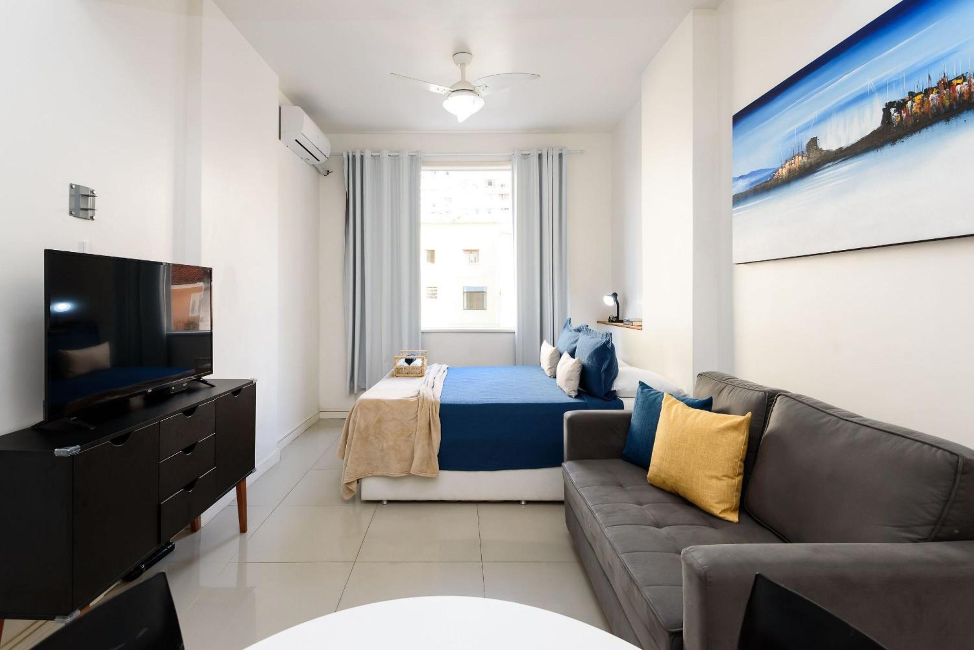 Moderno Studio A 400M Da Praia | Sl 363/214 리오데자네이루 외부 사진