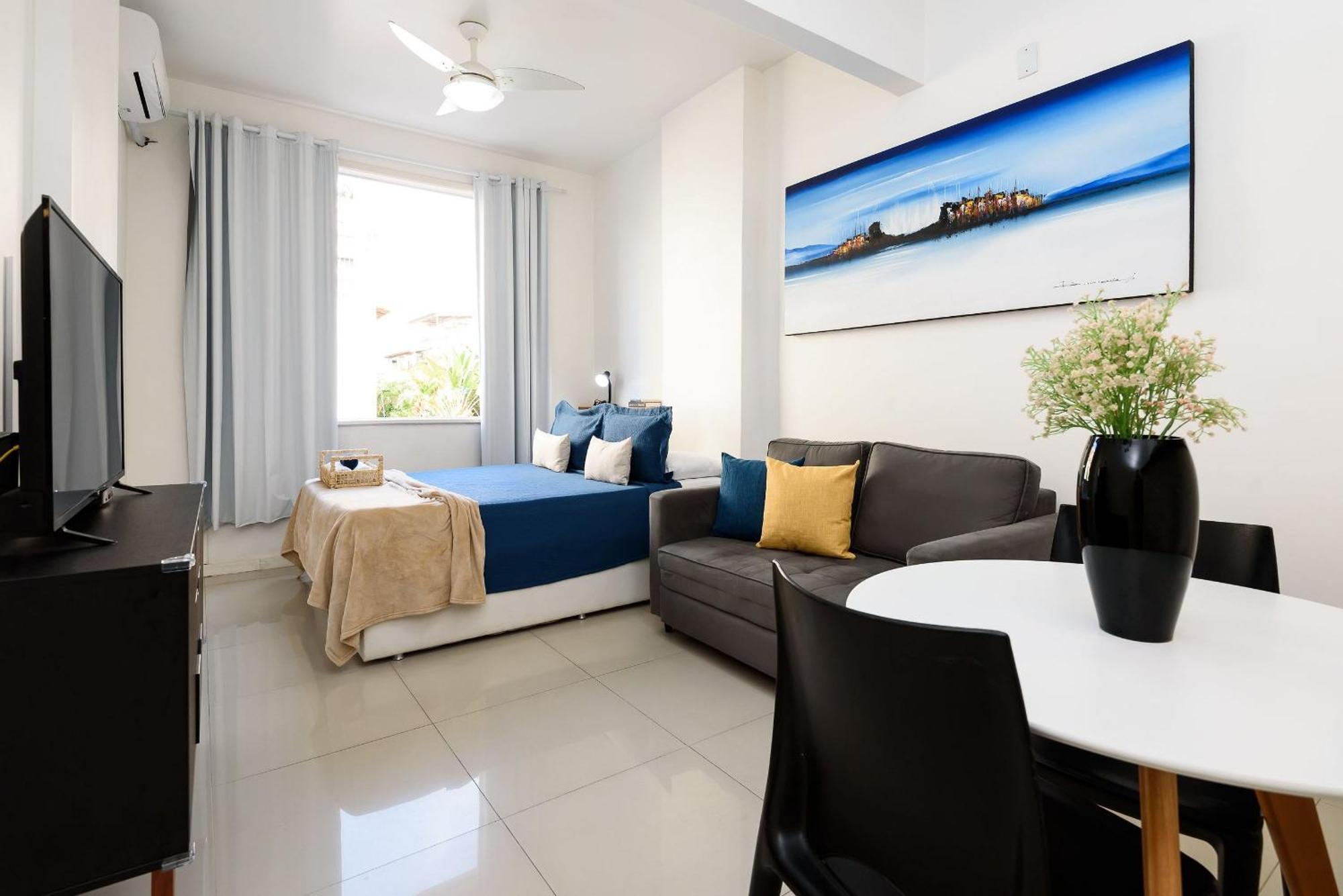 Moderno Studio A 400M Da Praia | Sl 363/214 리오데자네이루 외부 사진